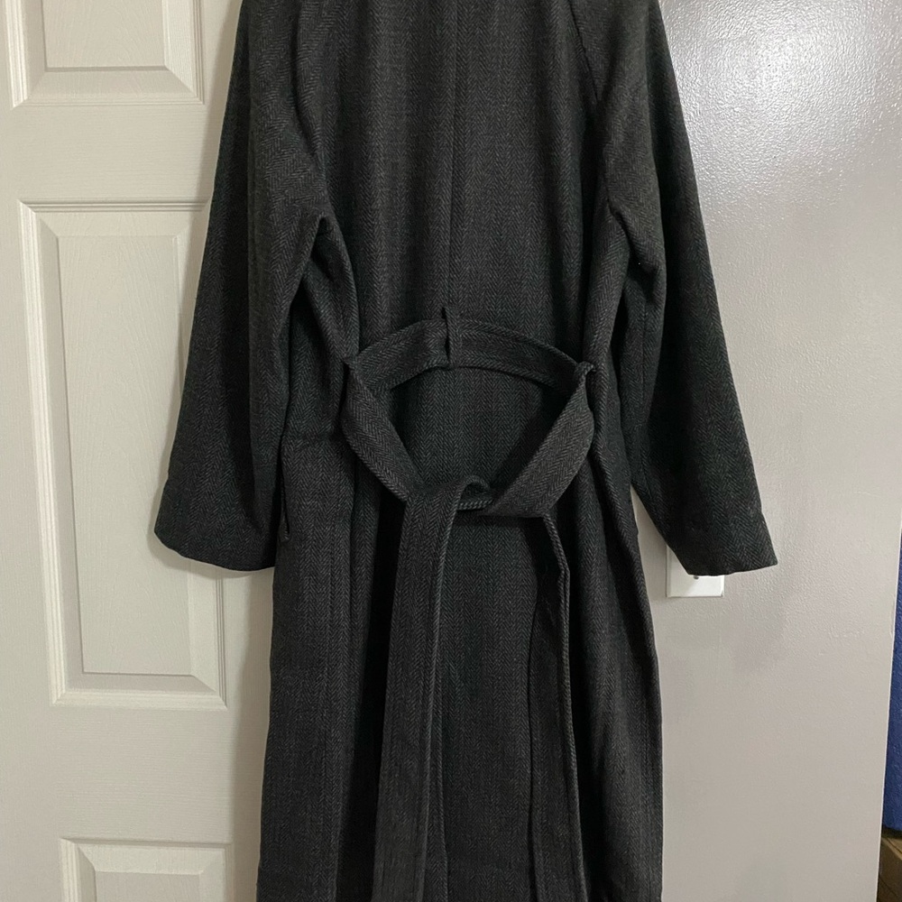 The Drop womens Jessy Elongated Overcoat size Large - Picture 3 of 15
